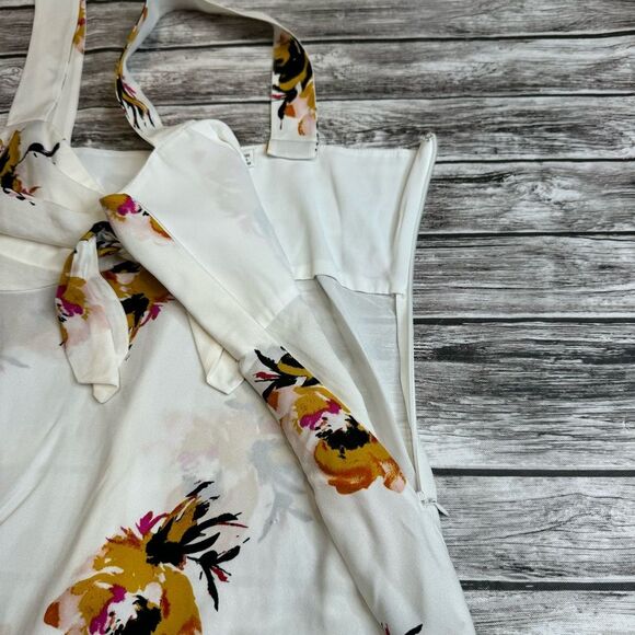 A.L.C. Women's Floral Silk Sleeveless top - Picture 4 of 10